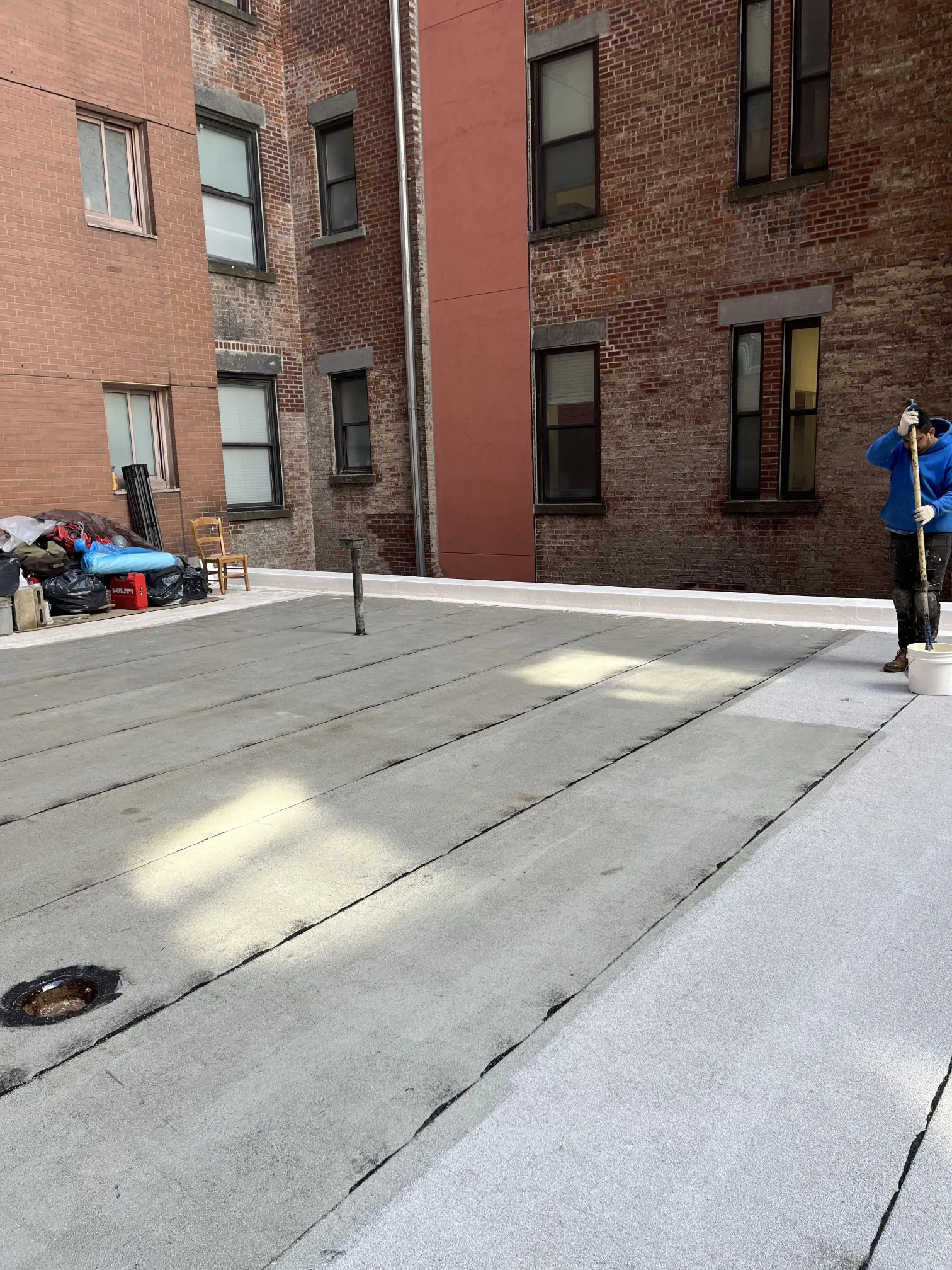 Commercial Flat Roof — Manhattan